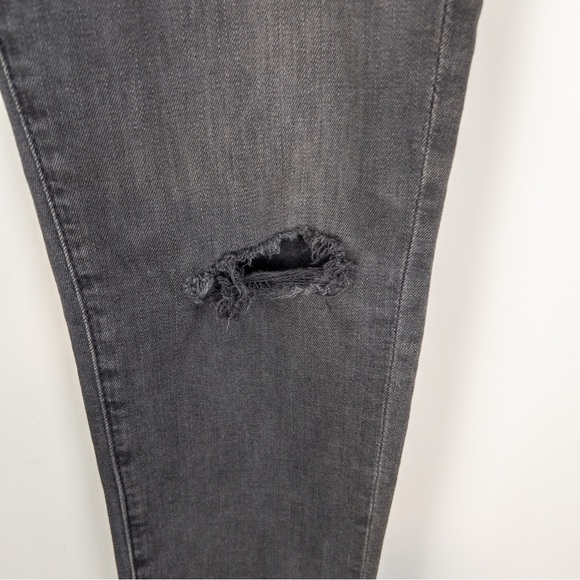 AG Adriano Goldschmied Womens The Legging Ankle Jean Distressed Grey Size 28 - Picture 4 of 11